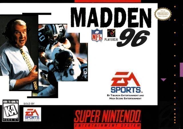 Madden NFL '96 - Reviewer Version (USA) Game Cover